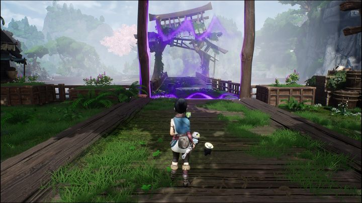 Udajcie się do miejsca wskazanego na mapie - Kena Bridge of Spirits: Warrior Path - solucja, opis przejścia - Kena Bridge of Spirits - poradnik do gry