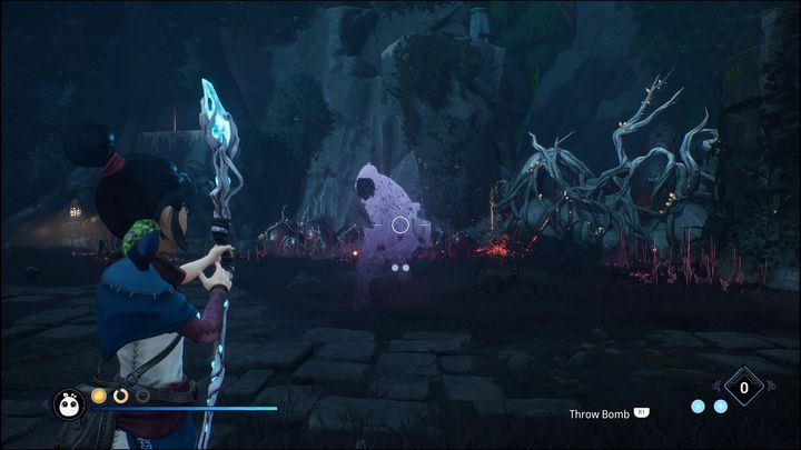 Będąc na górze, przejdźcie przez Spirit Gate - Kena Bridge of Spirits: Warrior Path - solucja, opis przejścia - Kena Bridge of Spirits - poradnik do gry