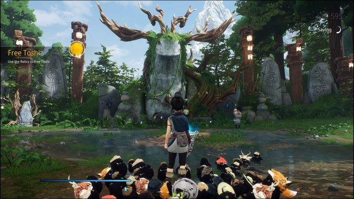 Po zebraniu wszystkich reliktów, będziecie mogli udać się w głąb góry, mianowicie do Village Leader Hall - Kena Bridge of Spirits: Free Toshi - solucja, opis przejścia - Kena Bridge of Spirits - poradnik do gry