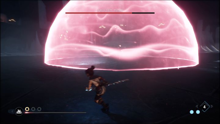 Jedynym rozwiązaniem jest skorzystanie z Dasha - Kena Bridge of Spirits: Corrupt Toshi - boss, jak pokonać? - Kena Bridge of Spirits - poradnik do gry