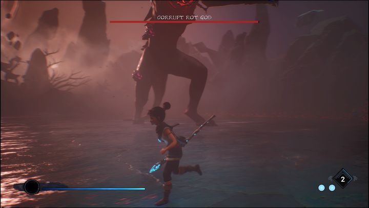 Jeśli chodzi o ataki bossa, należy wymienić trzy ruchy, na które trzeba uważać - Kena Bridge of Spirits: Corrupt Rot God - boss, jak pokonać? - Kena Bridge of Spirits - poradnik do gry