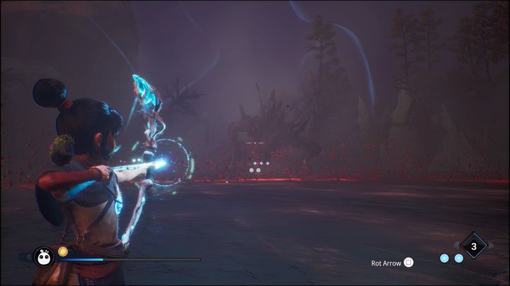 Druga faza rozpocznie się, gdy ponownie pojawicie się na arenie z bossem - Kena Bridge of Spirits: Corrupt Rot God - boss, jak pokonać? - Kena Bridge of Spirits - poradnik do gry