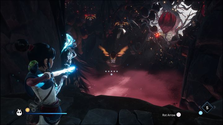 Aby zdobyć to trofeum, musicie najpierw mieć możliwość korzystania z bomb - Kena Bridge of Spirits: Powal ich (Weigh Them Down) - jak zdobyć trofeum? - Kena Bridge of Spirits - poradnik do gry