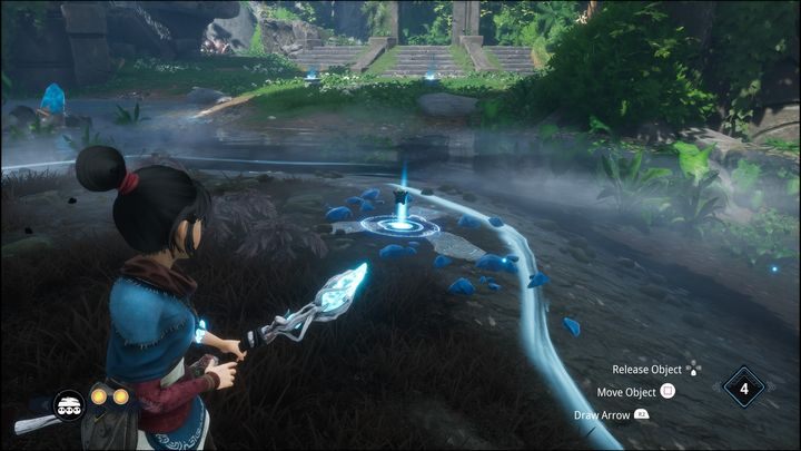 Klejnot znajduje się po lewej i prawej stronie - Kena Bridge of Spirits: Taros Love - solucja, opis przejścia - Kena Bridge of Spirits - poradnik do gry