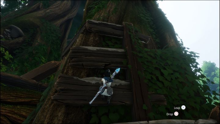 Następnie wespnijcie się na samą górę - Kena Bridge of Spirits: Taros Love - solucja, opis przejścia - Kena Bridge of Spirits - poradnik do gry