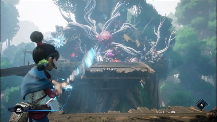 Teraz powinniście być już na samej górze - Kena Bridge of Spirits: Taros Love - solucja, opis przejścia - Kena Bridge of Spirits - poradnik do gry