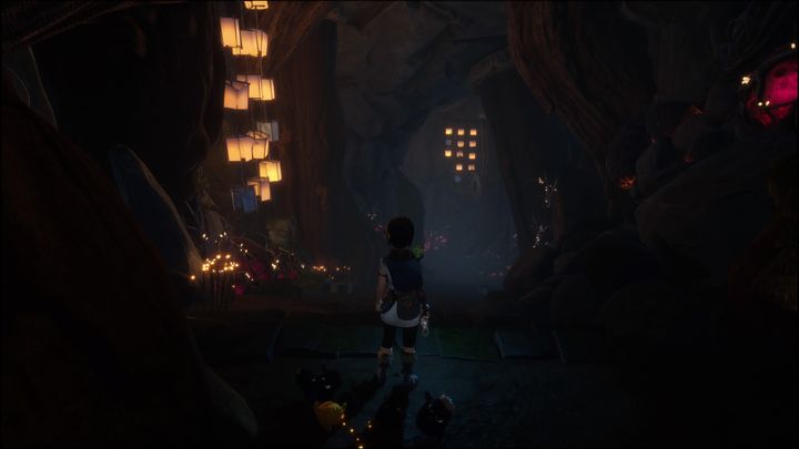 Następnie wyjdźcie z jaskini - Kena Bridge of Spirits: Taros Regret - solucja, opis przejścia - Kena Bridge of Spirits - poradnik do gry