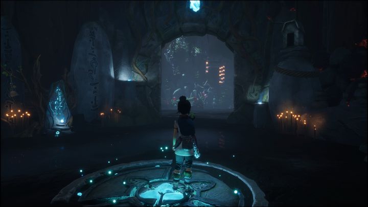 Będąc na samym dole, idźcie przed siebie - Kena Bridge of Spirits: Taros Regret - solucja, opis przejścia - Kena Bridge of Spirits - poradnik do gry