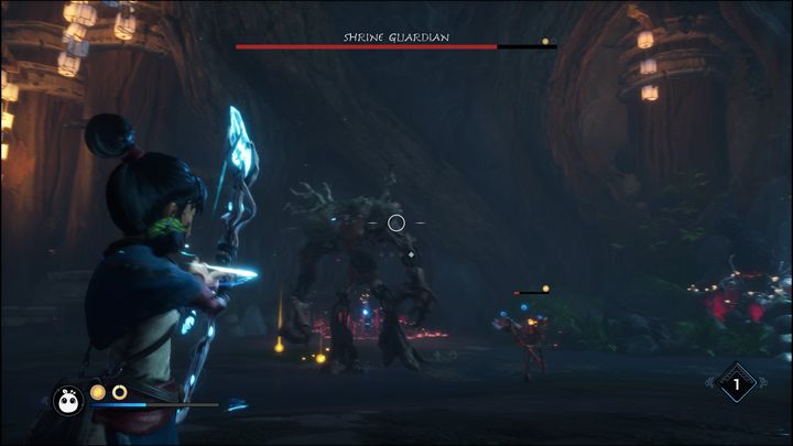 W międzyczasie uważajcie na posiłki - Kena Bridge of Spirits: Shrine Guardian - boss, jak pokonać? - Kena Bridge of Spirits - poradnik do gry