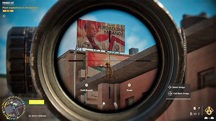 Na mapie Esperanzy zostaną zaznaczone 3 miejsca podłożenia ładunków wybuchowych - Far Cry 6: Raj utracony (Paradise Lost) - solucja, opis przejścia - Far Cry 6 - poradnik do gry