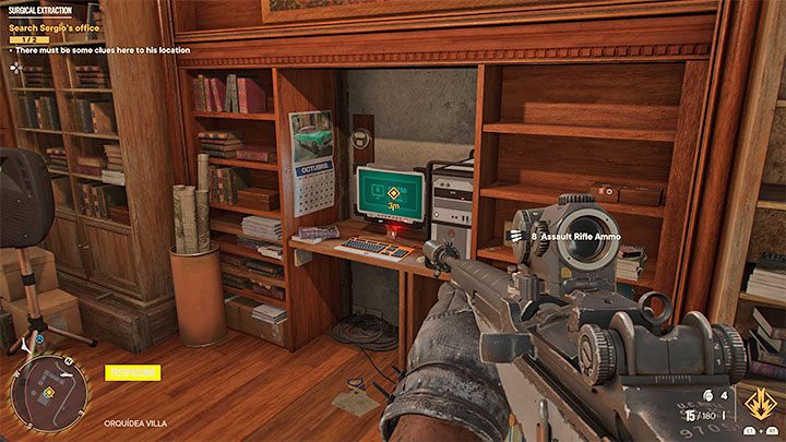 Docelowo musicie przedostać się do wnętrza budynku i skorzystać ze schodów prowadzących na piętro - Far Cry 6: Chirurgiczna ewakuacja (Surgical Extraction) - solucja - Far Cry 6 - poradnik do gry