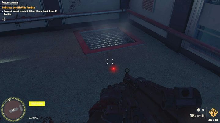 Do działania możecie przystąpić od razu po napotkaniu El Doctora lub dopiero po tym jak zakończy swoje przemówienie, przy czym w tym drugim przypadku będziecie mieli mniej czasu na reakcję - Far Cry 6: Angel De La Muerte - solucja, opis przejścia - Far Cry 6 - poradnik do gry