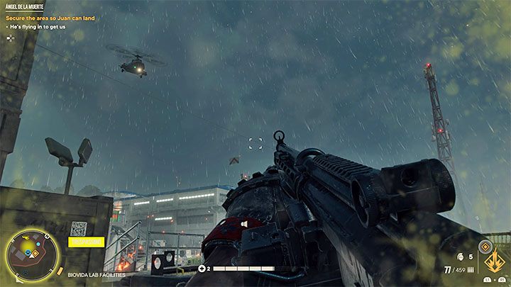 Bitwa oferuje dość dużą swobodę w wyborze technik eliminowania przeciwników, przy czym generalnie powinniście skupiać się na obserwowaniu wskazań radaru i unikaniu prowadzenia walk na otwartej przestrzeni - Far Cry 6: Angel De La Muerte - solucja, opis przejścia - Far Cry 6 - poradnik do gry