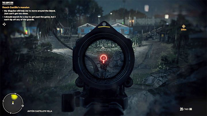 Musicie teraz zacząć schodzić ze wzgórza, kierując się w stronę widocznej w oddali posiadłości - Far Cry 6: W jaskini lwa (The Lions Den) - solucja, opis przejścia - Far Cry 6 - poradnik do gry