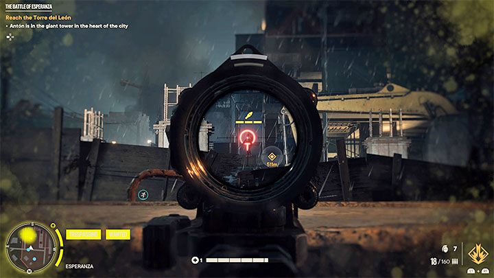 Podczas przeprawy obserwujcie wskazania radaru, bo oprócz zwykłych żołnierzy możecie też napotykać m - Far Cry 6: Bitwa o Esperanzę (The Battle of Esperanza) - solucja, opis przejścia - Far Cry 6 - poradnik do gry