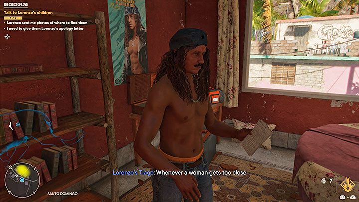 Dzięki zniszczeniu kłódki z pomocą broni palnej możecie już dotrzeć do pomieszczenia z Tiago i przekazać mu list - Far Cry 6: Owoce miłości (The Seeds of Love) - solucja, opis przejścia - Far Cry 6 - poradnik do gry