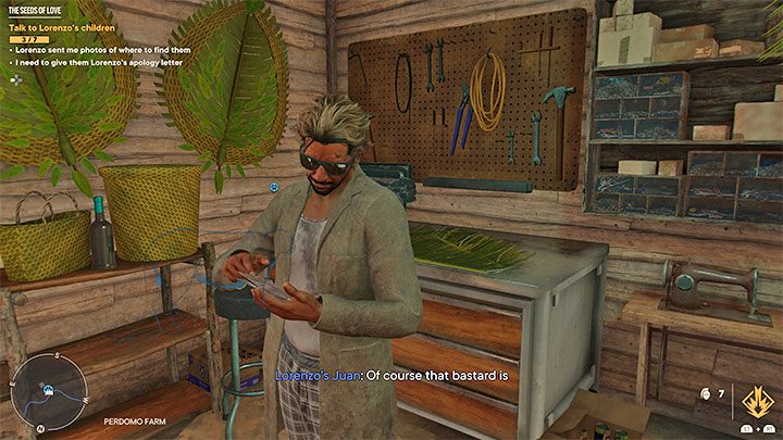 Wejdźcie do środka i porozmawiajcie z Juanem żeby przekazać mu list - Far Cry 6: Owoce miłości (The Seeds of Love) - solucja, opis przejścia - Far Cry 6 - poradnik do gry