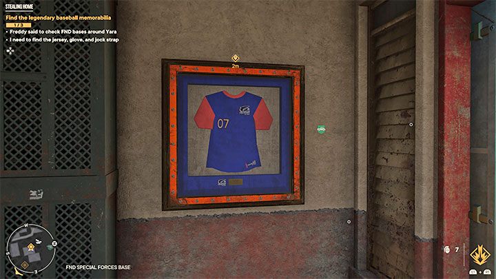 Do pozyskania są 3 pamiątki - sweter (jersey), rękawica (glove) oraz pasek na podkoszulek (jock strap) - Far Cry 6: Kradzież pamiątek (Stealing Home) - solucja, opis przejścia - Far Cry 6 - poradnik do gry