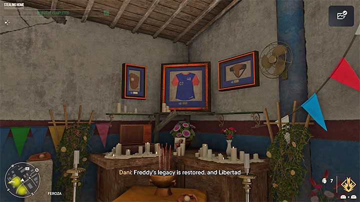 Z pozyskanymi 3 pamiątkami musicie dotrzeć do miasteczka Feroza - Far Cry 6: Kradzież pamiątek (Stealing Home) - solucja, opis przejścia - Far Cry 6 - poradnik do gry