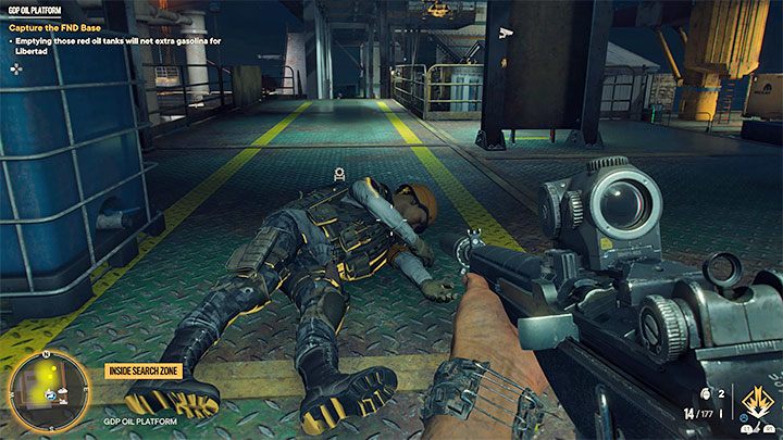 Jeśli chcecie przy okazji zbadać platformę wiertniczą w 100% i zająć tę lokację (jest ona jedną z baz FND), to zlokalizujcie wrogiego oficera - Far Cry 6: Dieslowa Daisy (Diesel Daisy) - solucja, opis przejścia - Far Cry 6 - poradnik do gry