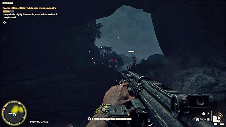 Przed Wami zadanie obronne, do którego dobrze jest wybrać z listy posiadanych broni dobry karabin - Far Cry 6: Dieslowa Daisy (Diesel Daisy) - solucja, opis przejścia - Far Cry 6 - poradnik do gry