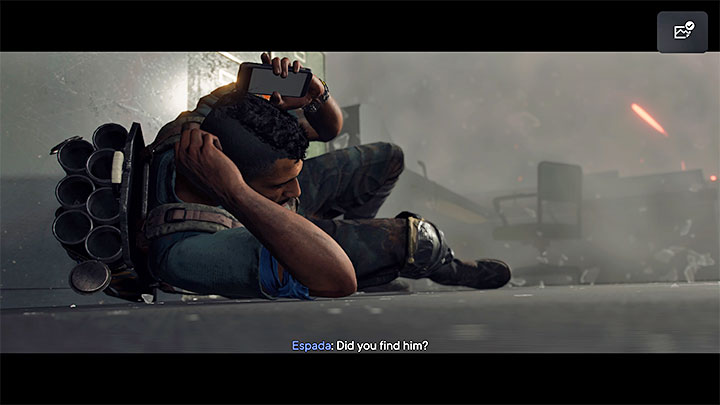 Do wieży kontrolnej prowadzą schody i po wejściu do środka załączy się cut-scenka - Far Cry 6: Justicia Montero - solucja, opis przejścia - Far Cry 6 - poradnik do gry