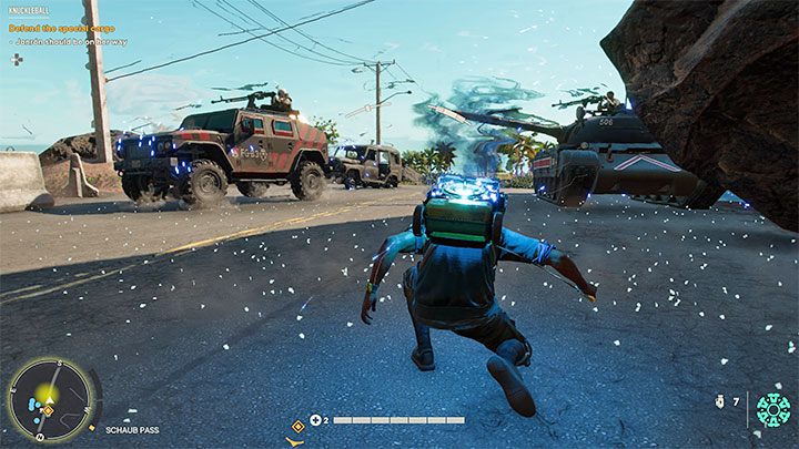 Ładunek, który musicie ochraniać, to duża skrzynia transportowana na pace ciężarówki - Far Cry 6: Knuckleball - solucja, opis przejścia - Far Cry 6 - poradnik do gry