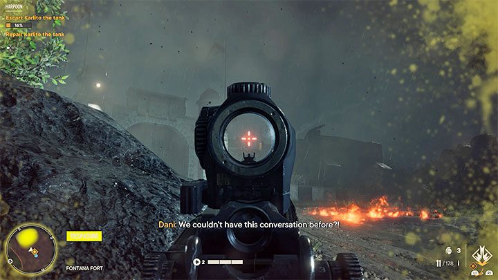 Po obejrzeniu scenki z inwazji przeniesiecie się od razu do obszaru walk - Far Cry 6: Harpun (Harpoon) - solucja, opis przejścia - Far Cry 6 - poradnik do gry