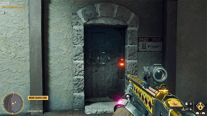 Sprawdźcie pomieszczenie, w którym przebywał przeciwnik w żółtym stroju, a znajdziecie kartę dostępu do północnego skrzydła (Northern Wing Keycard) - Far Cry 6: Harpun (Harpoon) - solucja, opis przejścia - Far Cry 6 - poradnik do gry