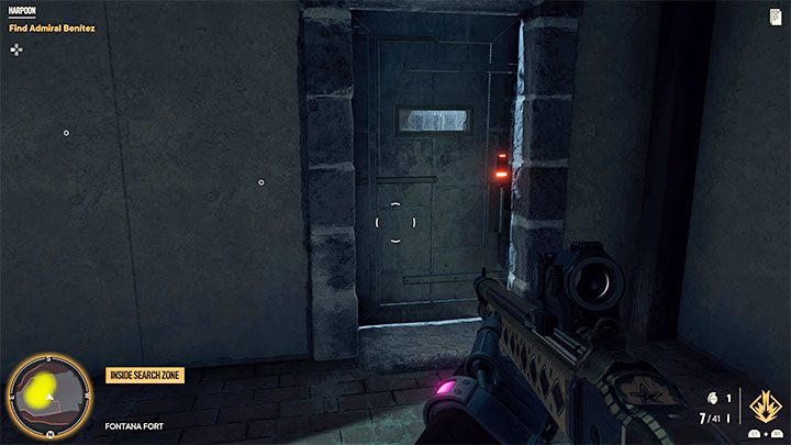 Jeden z wrogów pozostawi po sobie kartę do południowego skrzydła (Southern Wing Keycard) - Far Cry 6: Harpun (Harpoon) - solucja, opis przejścia - Far Cry 6 - poradnik do gry