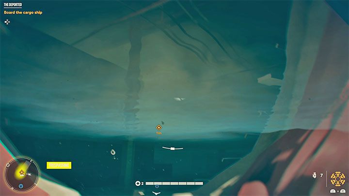 Dopłyńcie do dziury w kadłubie, zeskoczcie ze skutera i wpłyńcie do środka - Far Cry 6: Deportacja (The Deported) - solucja, opis przejścia - Far Cry 6 - poradnik do gry