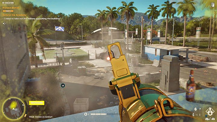Otrzymacie zadania ochraniania Akademii, a konkretnie ochraniania doktora Matiasa do czasu zakończenia procesu leczenia pacjenta - Far Cry 6: Reedukacja (Re-Education) - solucja, opis przejścia - Far Cry 6 - poradnik do gry