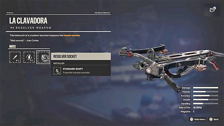 Zanim wyruszycie na misję proponujemy zaopatrzyć się w kuszę lub łuk (odnalezione jako loot lub kupione od jednego z handlarzy) - Far Cry 6: Kto jest dobrym pieskiem (Whos a Good Boy) - solucja, opis przejścia - Far Cry 6 - poradnik do gry