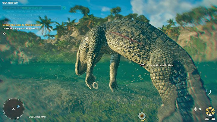 Jak już wspomnieliśmy do zabicia krokodyla najlepiej użyć kuszy/łuku lub w ostateczności dobrego karabinu (np - Far Cry 6: Kto jest dobrym pieskiem (Whos a Good Boy) - solucja, opis przejścia - Far Cry 6 - poradnik do gry