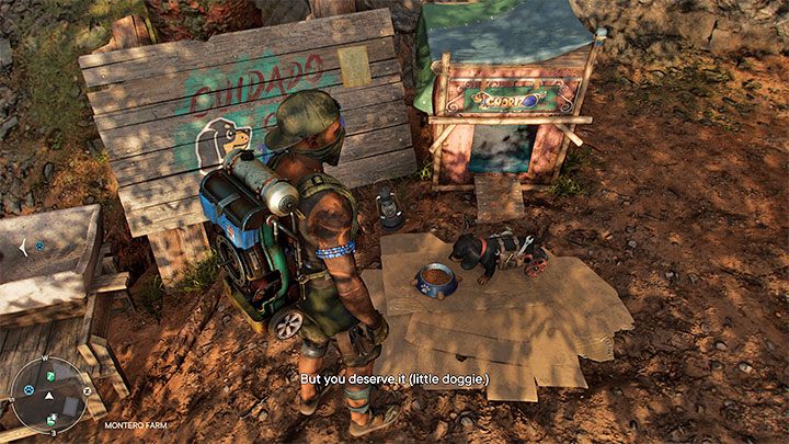 Możecie już powrócić na Farmę Montero i do miejsca, w którym przebywa Chorizo - Far Cry 6: Kto jest dobrym pieskiem (Whos a Good Boy) - solucja, opis przejścia - Far Cry 6 - poradnik do gry