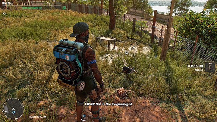 Ostatnim wykopanym skarbem będzie ozdoba (Charm) - Chorizos Tag - Far Cry 6: Aport (Fetch Quest) - solucja, opis przejścia - Far Cry 6 - poradnik do gry