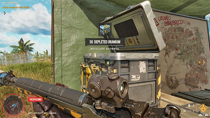 Do zakupów nie używa się Pesos, tylko zubożonego uranu - Far Cry 6: Przewaga (Supremacy) - solucja, opis przejścia - Far Cry 6 - poradnik do gry