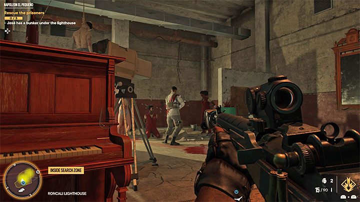 Krótka i liniowa przeprawa przez bunkier doprowadzi Was do pomieszczenia, w którym więźniowie poddawani byli torturom - Far Cry 6: Napoleon El Pequeno - solucja, opis przejścia - Far Cry 6 - poradnik do gry