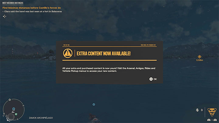 Dodatkowa uwaga - Zaliczenie opisywanej misji może odblokować dodatkową zawartość DLC, jeśli do takowej posiadacie dostęp (pre-order, Złota edycja itp - Far Cry 6: Partyzantka (The Guerrilla) - solucja, opis przejścia - Far Cry 6 - poradnik do gry