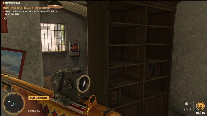 Po otwarciu przejścia musicie uruchomić przełącznik, aby w końcu otworzyć drzwi i zakończyć zadanie - Far Cry 6: Ostatni wychodzący - Wyprawy po skarby (Esperanza) - Far Cry 6 - poradnik do gry