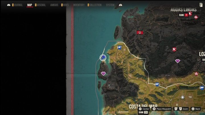 Podregion: Costa del Mar - Far Cry 6: Madrugada, Karty z Kryptogramem - lista, lokalizacja - Far Cry 6 - poradnik do gry