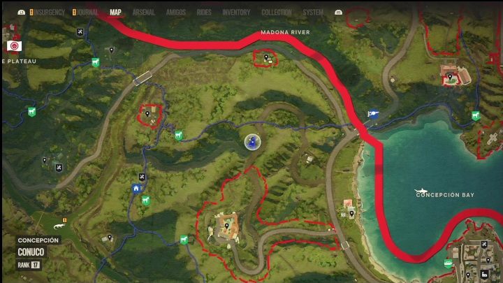 Podregion: Conuco - Far Cry 6: El Este 1/2, Ukryte opowieści - lista - Far Cry 6 - poradnik do gry