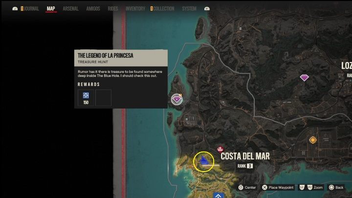 Podregion: Costa del Mar - Far Cry 6: Madrugada, Ukryte opowieści - lista - Far Cry 6 - poradnik do gry