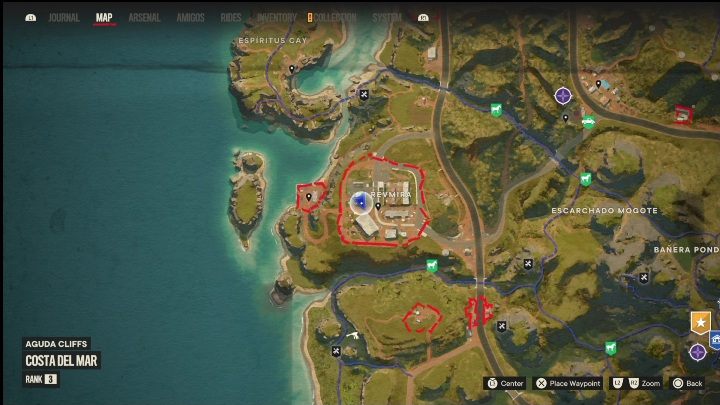 Podregion: Costa del Mar - Far Cry 6: Madrugada, Ukryte opowieści - lista - Far Cry 6 - poradnik do gry