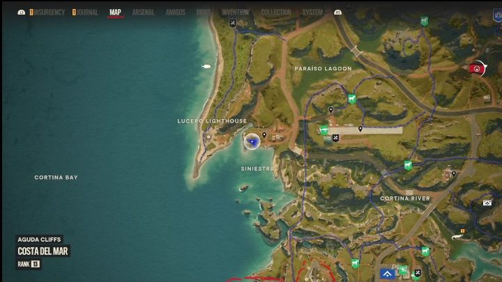 Podregion: Costa Del Mer - Far Cry 6: Madrugada, Ukryte opowieści - lista - Far Cry 6 - poradnik do gry