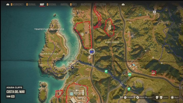 Podregion: Costa Del Mar - Far Cry 6: Madrugada, Ukryte opowieści - lista - Far Cry 6 - poradnik do gry