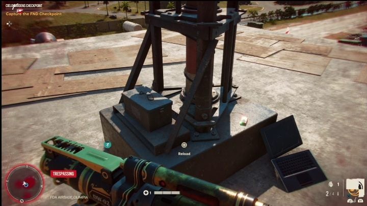 Ten pendrive leży na samym szczycie budynku, na metalowym obiekcie - Far Cry 6: Piosenki z Pendriveów - lista wszystkich, lokalizacja - Far Cry 6 - poradnik do gry