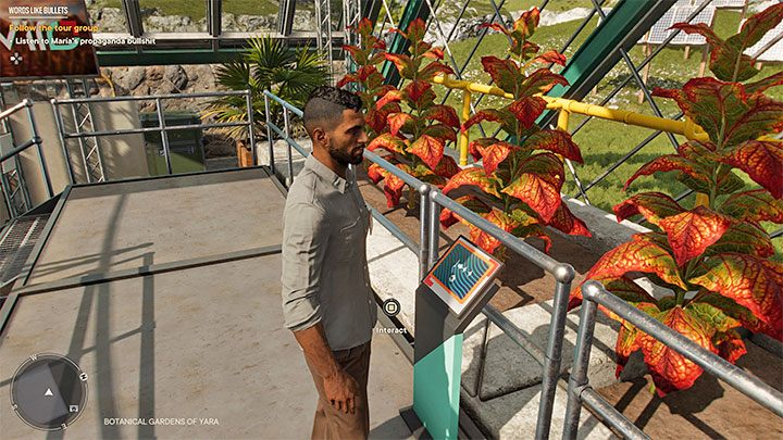 Nowy cel misji ma nietypowe założenia - załączy się widok TPP i chwilowo pozbawieni zostaniecie możliwości używania broni - Far Cry 6: Słowa jak kule (Words Like Bullets) - solucja, opis przejścia - Far Cry 6 - poradnik do gry