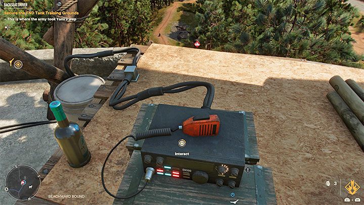 W każdej lokacji powiązanej ze zrzutami zaopatrzenia musicie odnaleźć CB radio i wejść z nim w interakcję - Far Cry 6: Trofeum Deszcz skarbów - jak zdobyć? - Far Cry 6 - poradnik do gry