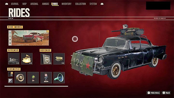 Dla przypomnienia bryki (Rides) to specjalne pojazdy, które możecie otrzymywać na własność i następnie modyfikować instalując w nich nowe części - Far Cry 6: Trofeum Wściekła szybkość - jak zdobyć? - Far Cry 6 - poradnik do gry